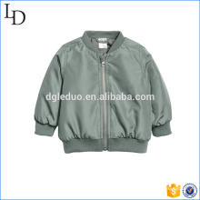 Manteau de garçons de tissu de satin enfants extérieur manteau urbain de luxe